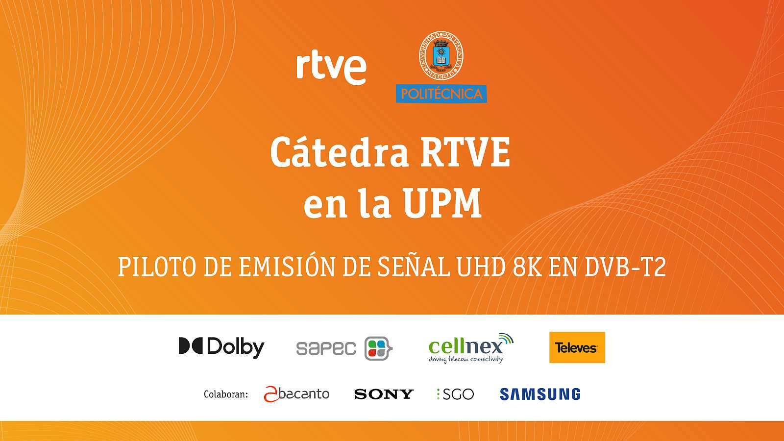 La Cátedra RTVE en la UPM y Cisco preparan la primera emisión TDT 8K en directo