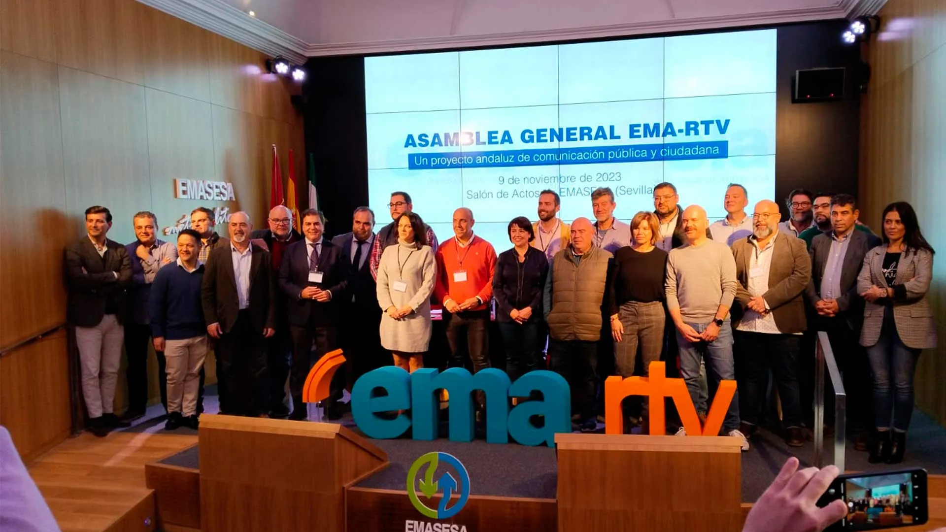Jerez asume la presidencia de la Junta Directiva de EMA-RTV
